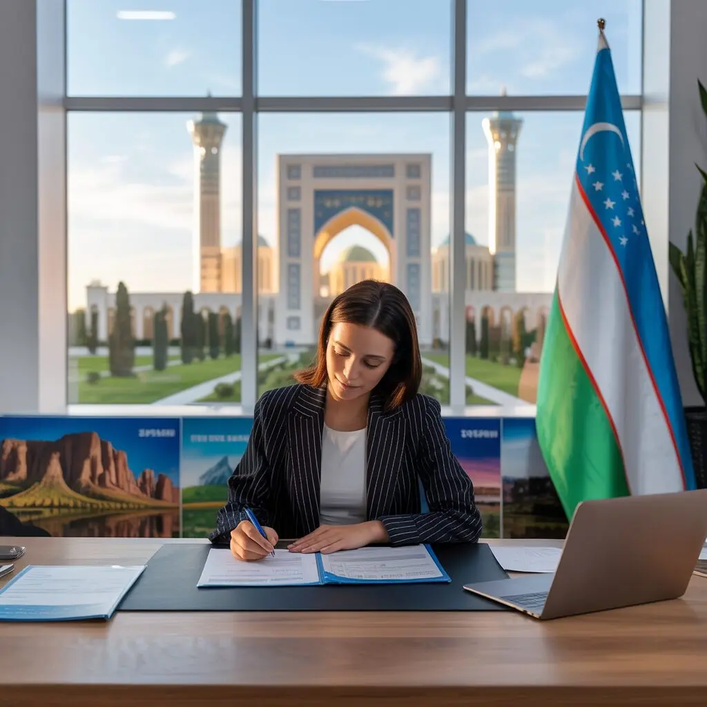Usbekistan Visum beantragen 2026: Alle Wege im Überblick